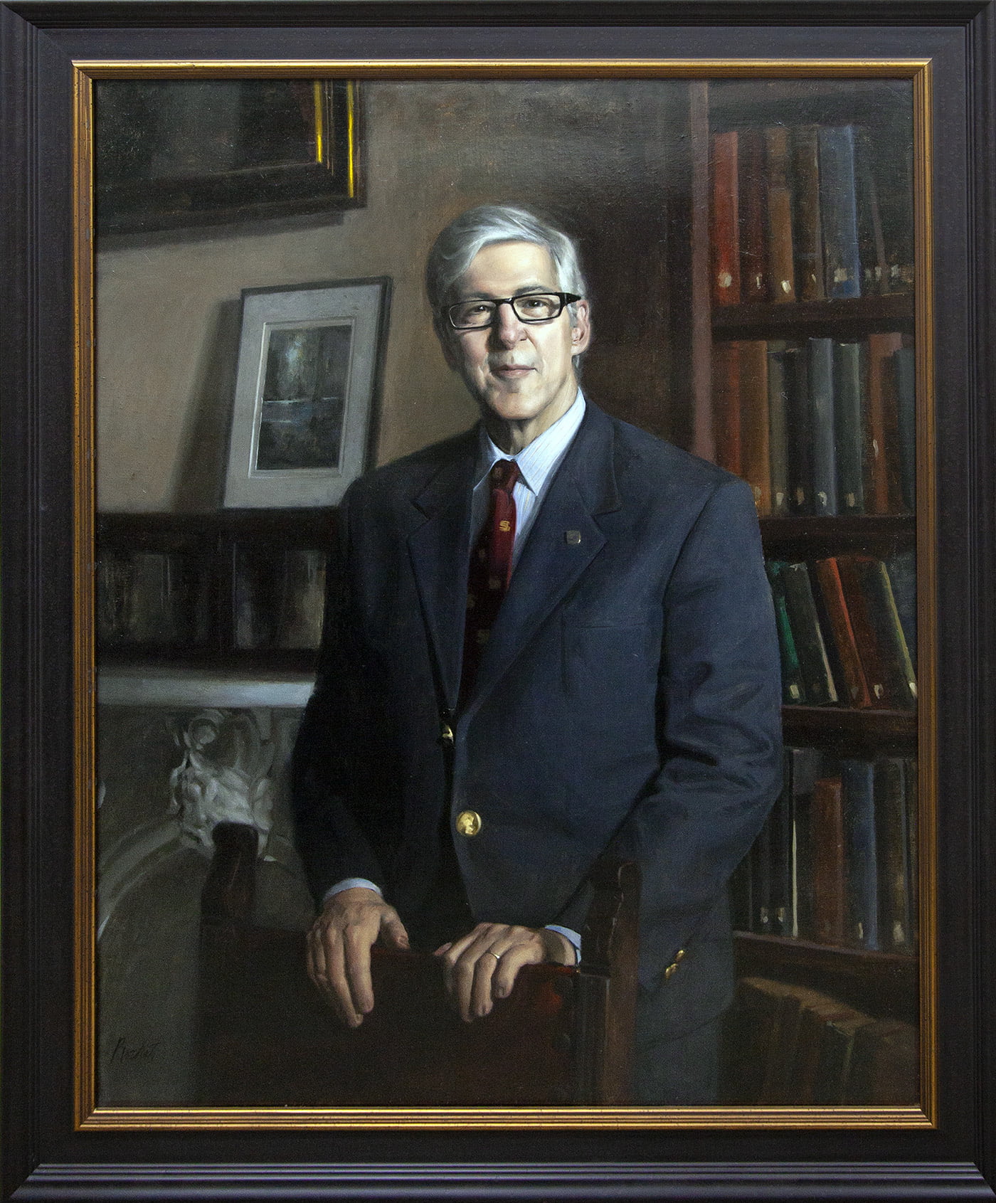 Edmond “Eddie” Paul Rochat III [RA 2017] : Presidential portrait of ...