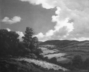 Francis Stillwell Dixon (1879-1967) : Landscape, ca.1920.