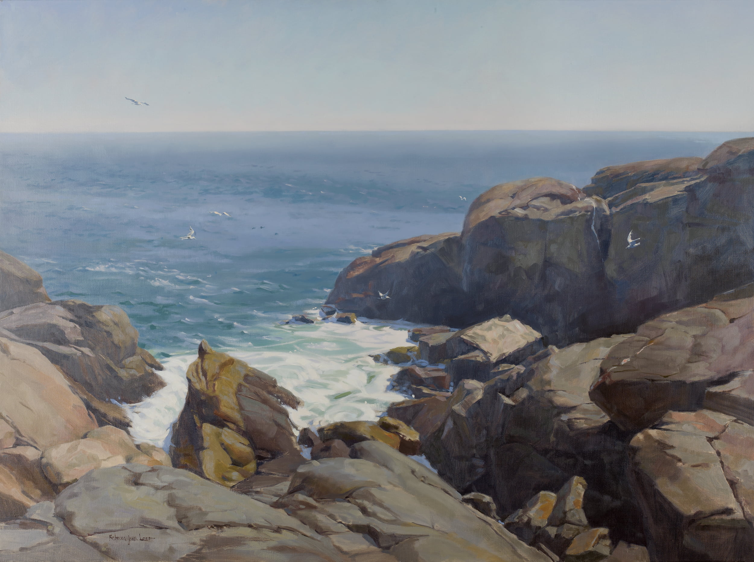 Rebecca Leer [NM] : Peaceful updraft, 2018. | Salmagundi Club