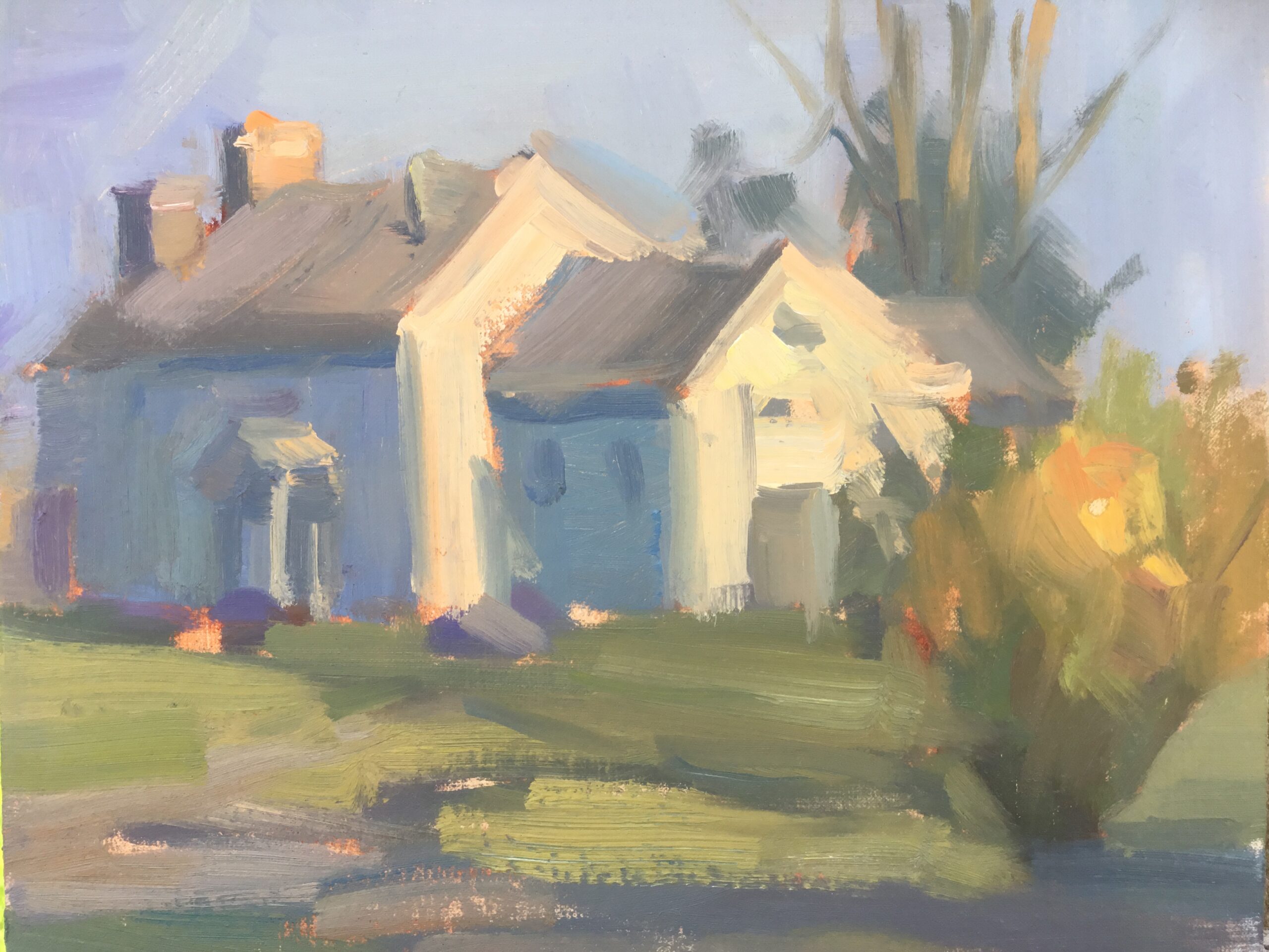 Pratima Rao [NRA 2015] : Spring is in the air (plein air work), 2021 ...