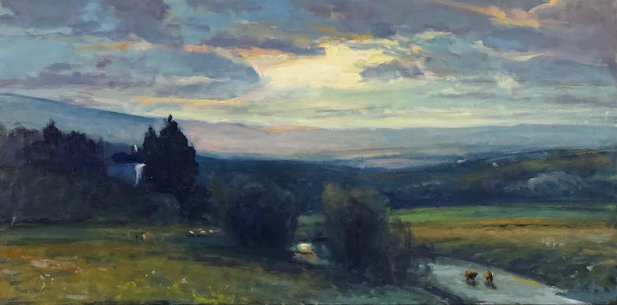 Richard Rosenblatt [RA 2010] : Homage after George Inness, 2021 ...