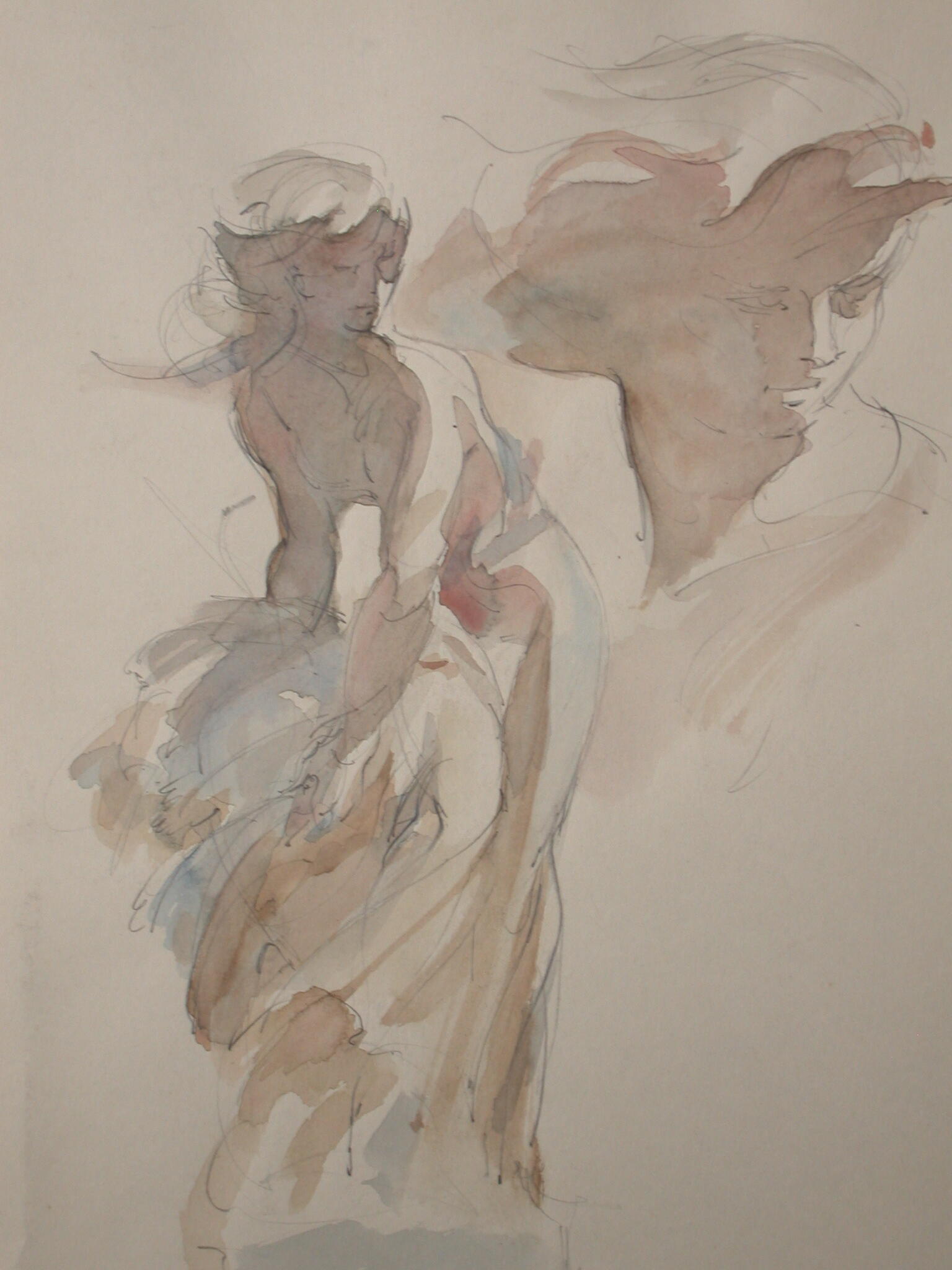 Lumen Martin Winter (19081982) [RA 19501982] Sculpture studywoman