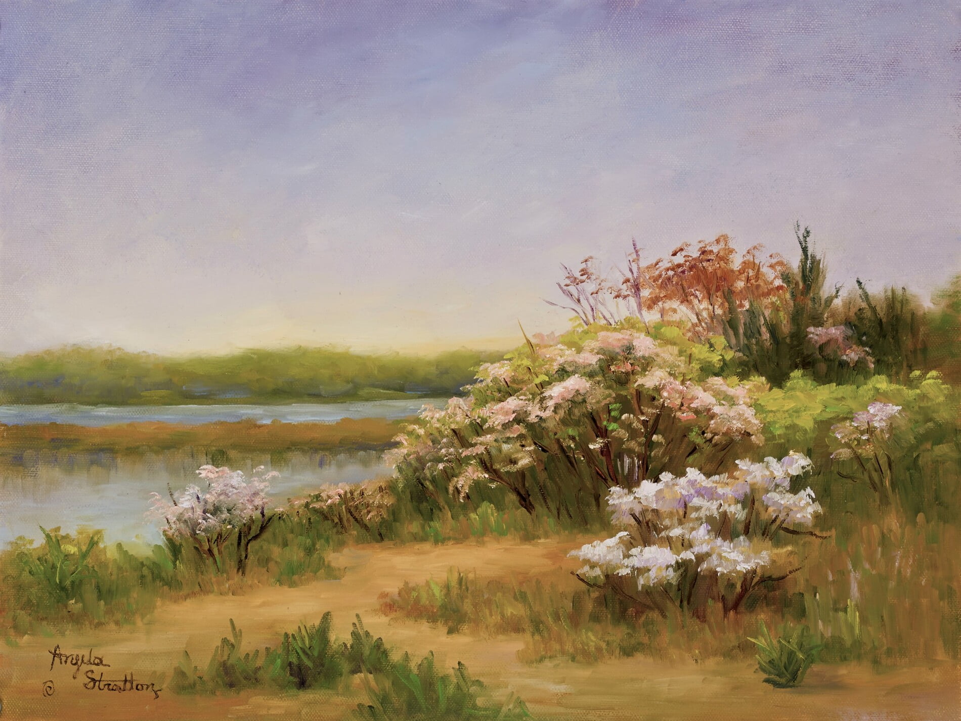 Angela Stratton [NRA 2007] : In bloom, 2022. | Salmagundi Club
