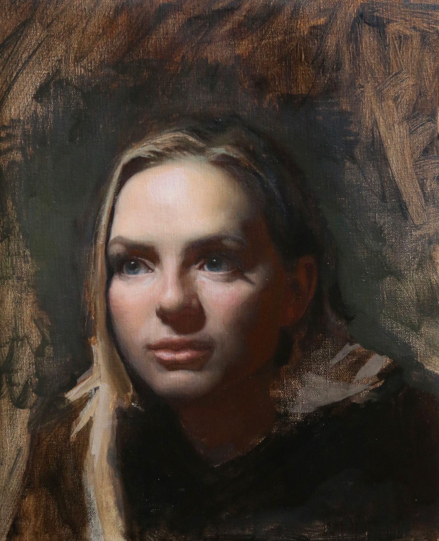 A painted portrait of member, Pauline Geerlings Brown