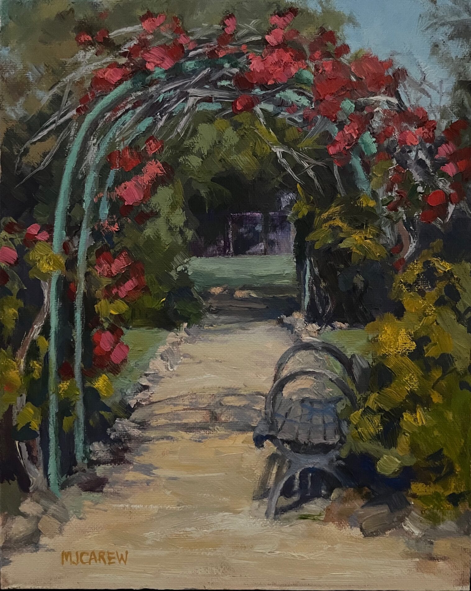 Mary Carew [RA 2018] : Invitation, 2023. | Salmagundi Club