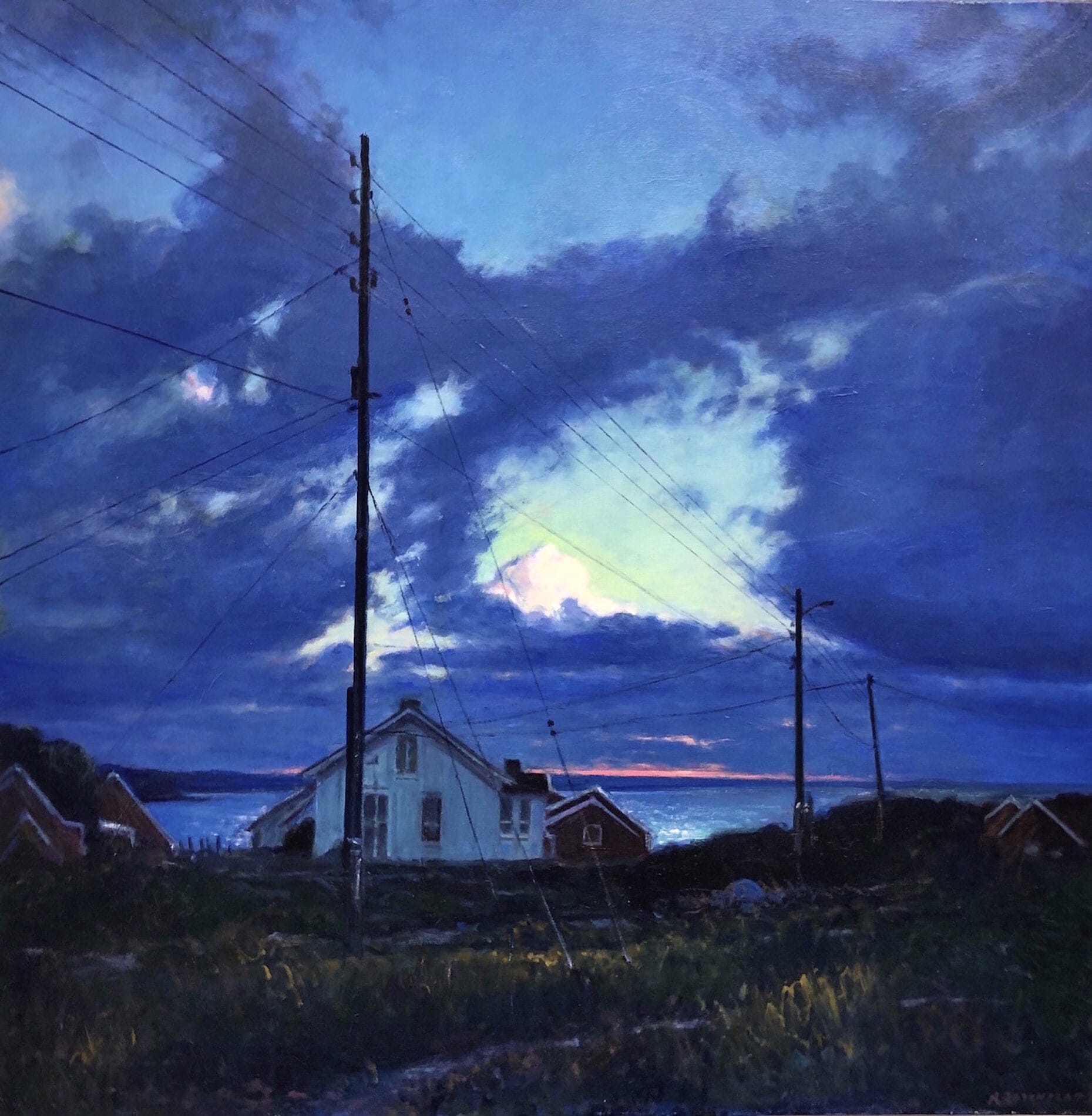 Richard Rosenblatt [RA 2010] : Houses on the isle of Roro, Sweden, 2023