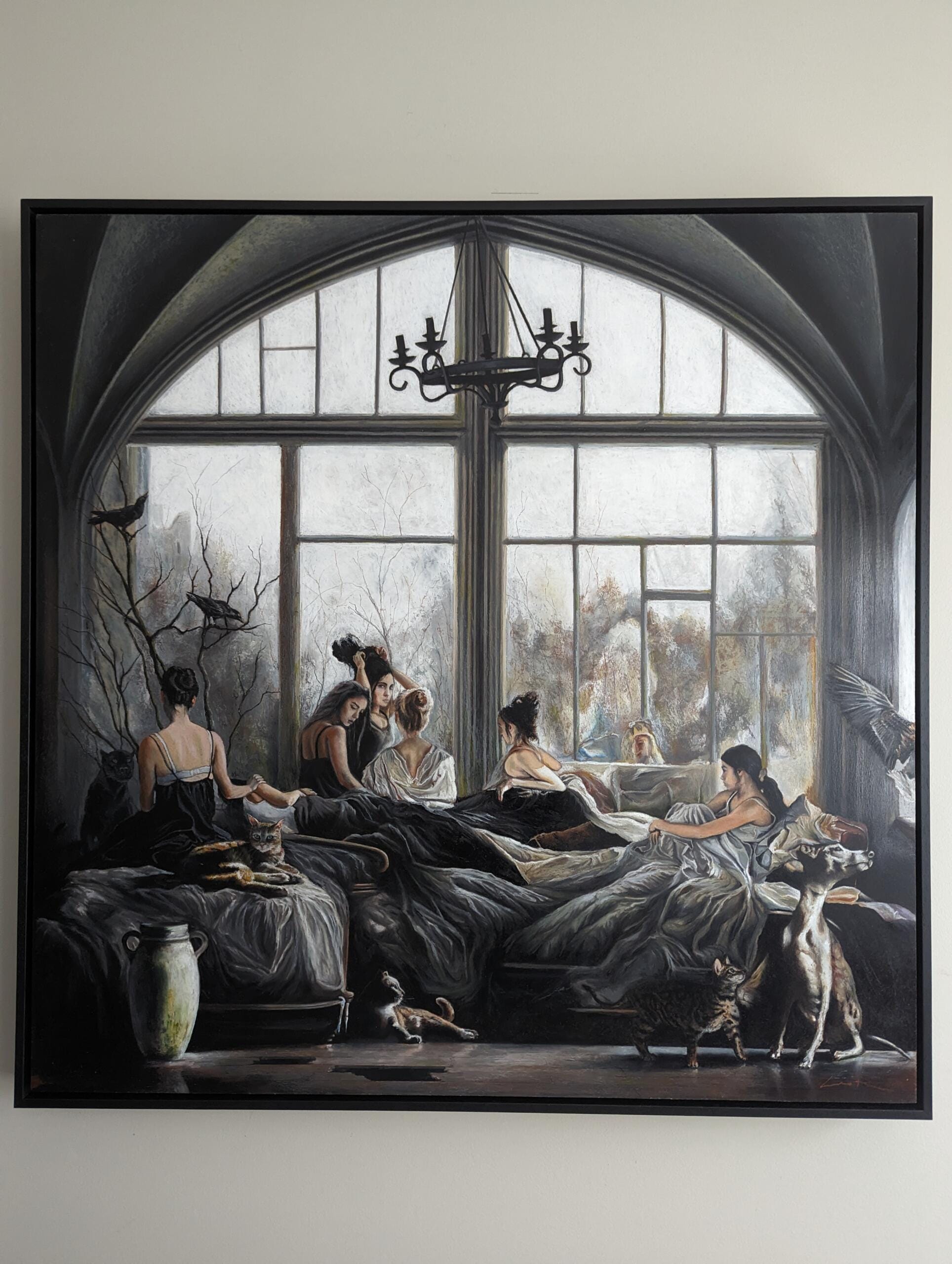 Leonardo Rebolledo [NM] : The hall, 2023. | Salmagundi Club