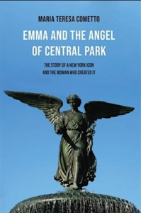 The cover of the book "Emma and the Angel of Central Park" ny Maria Teresa Cometto.