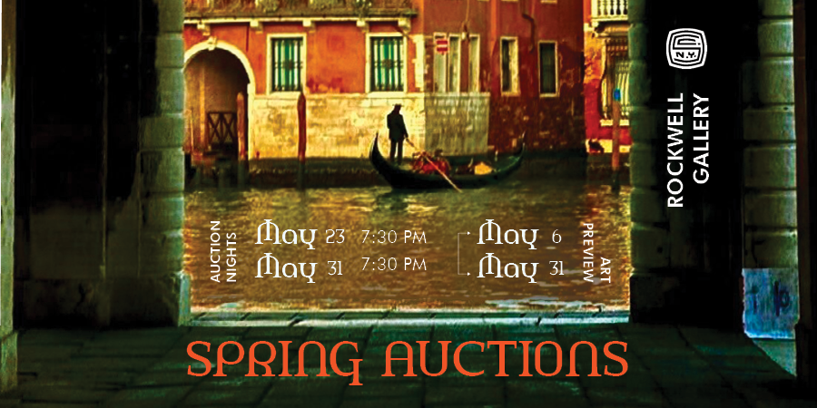 2024 SCNY Spring Auctions banner.