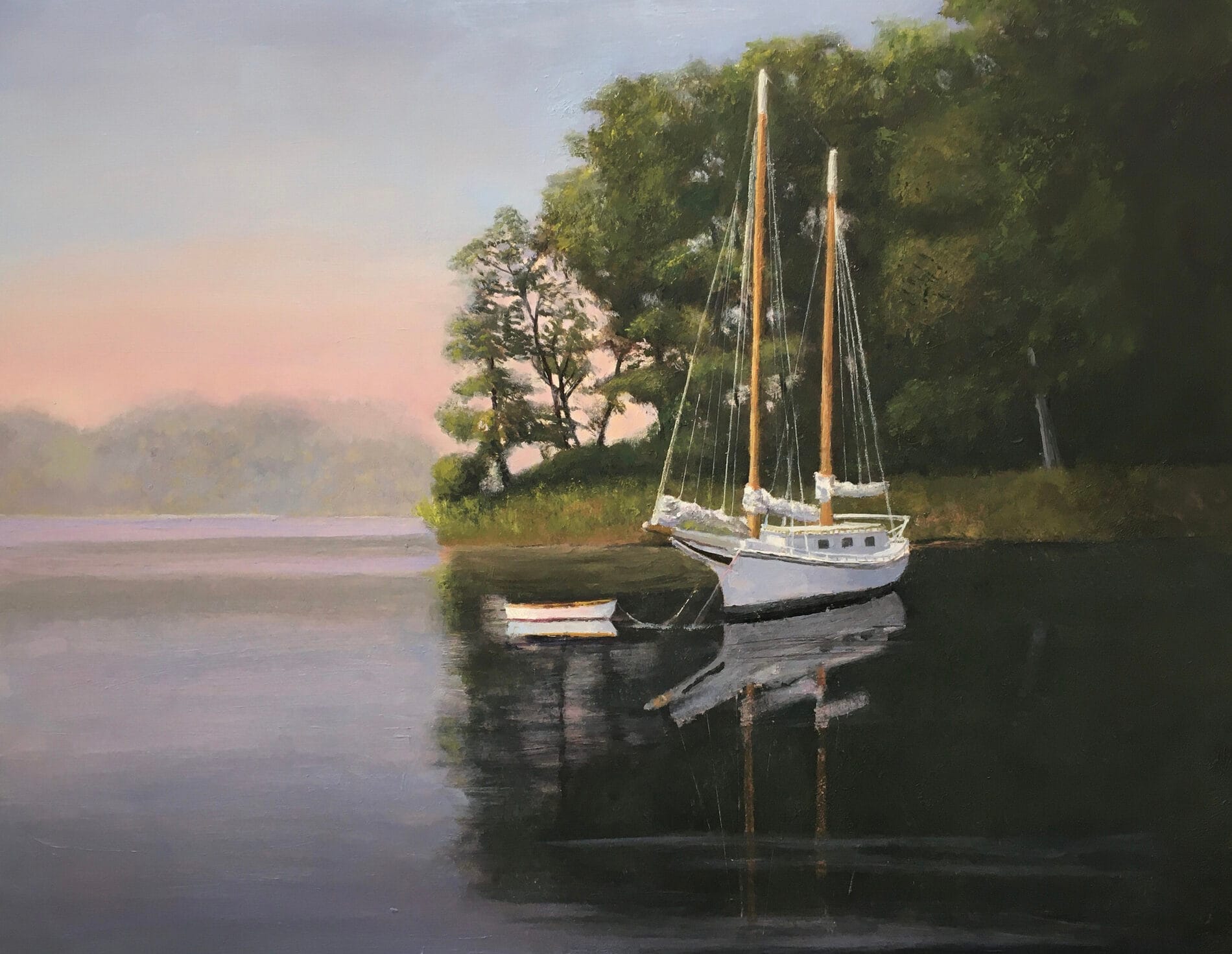 Mark P Hunter [NM] : Serene | Salmagundi Club