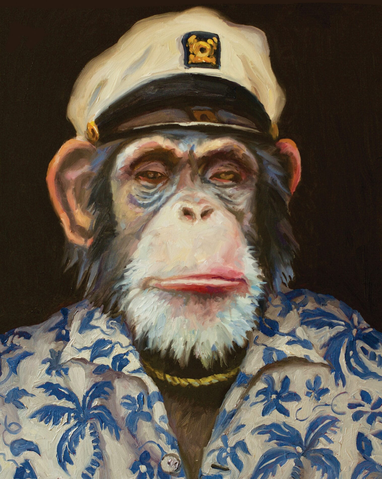 Kirk McBride [NRA 2020] : Sailor Chimp | Salmagundi Club