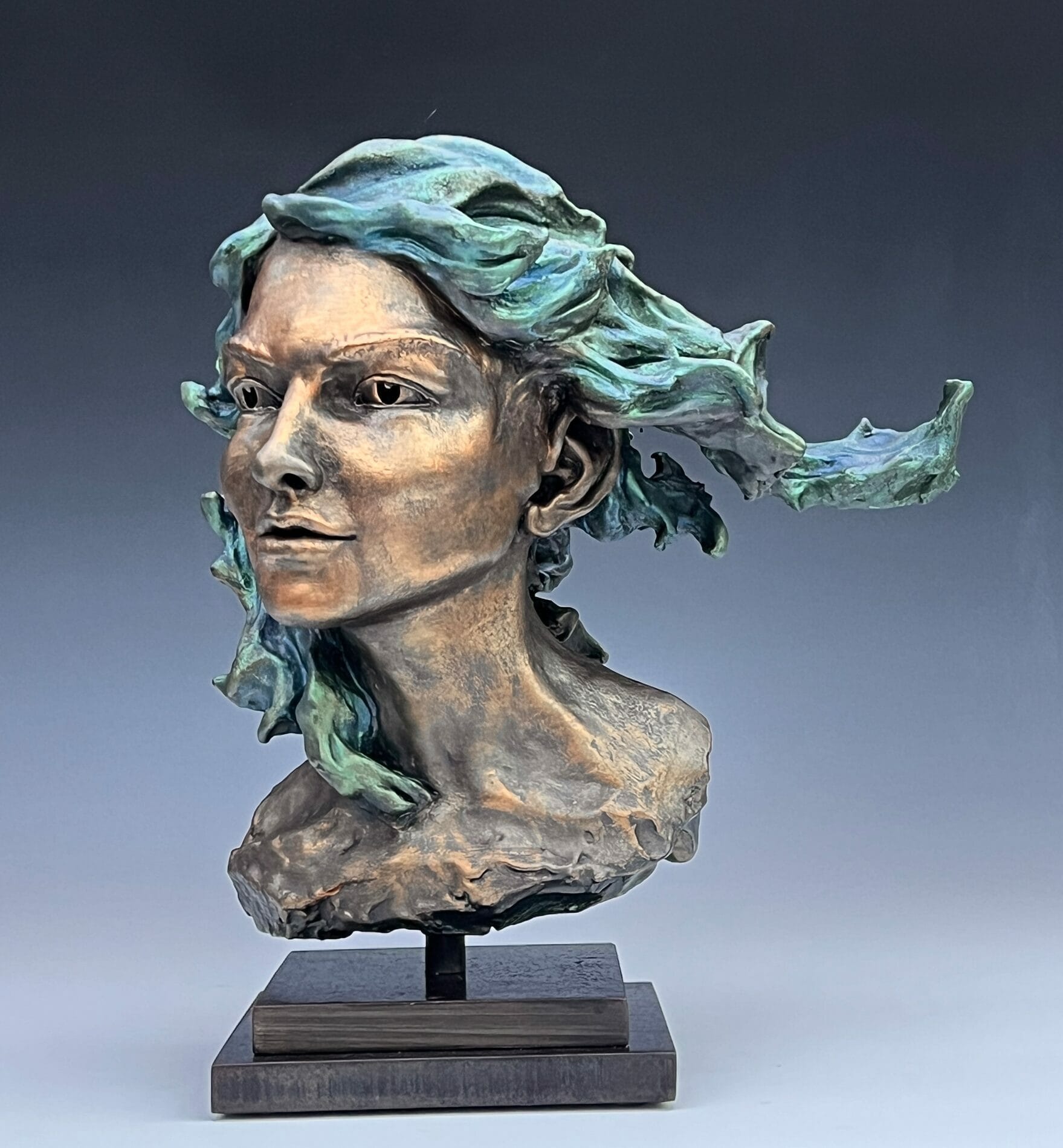 Bob Clyatt [RA 2023] : Woman in the Wind | Salmagundi Club